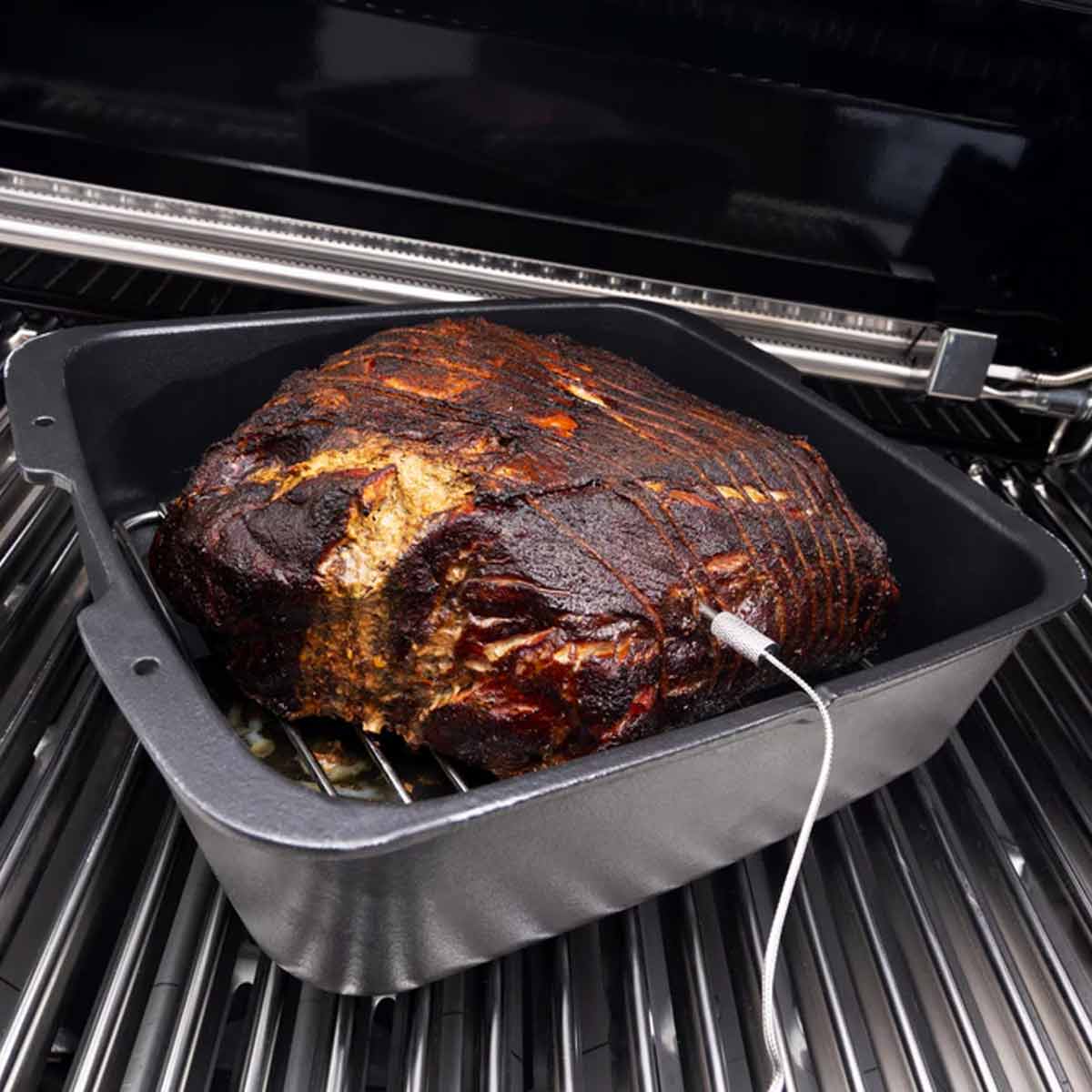 Broil King Dutch Oven, Braten mit Thermometer