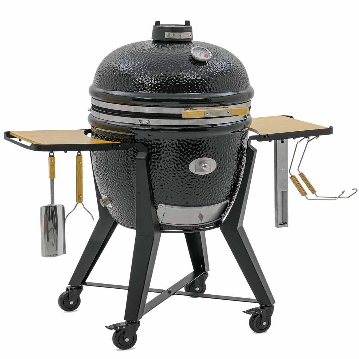 Monolith Keramikgrill Two.66 inkl. Gestell Seitenansicht