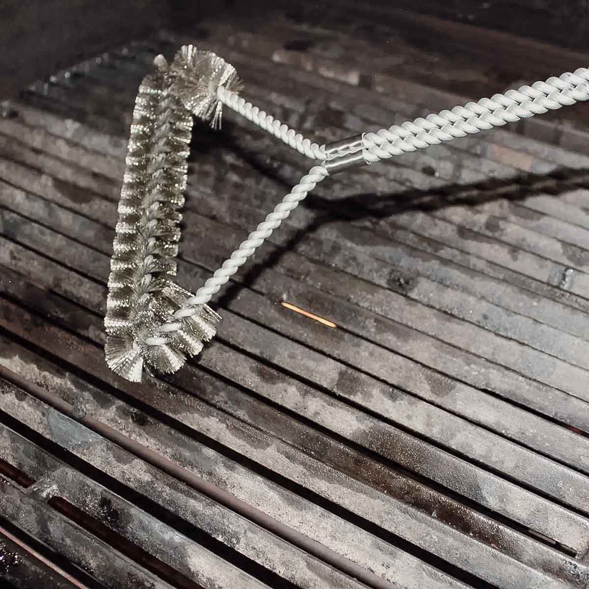 SANTOS Grillbürste Edelstahl 55 cm