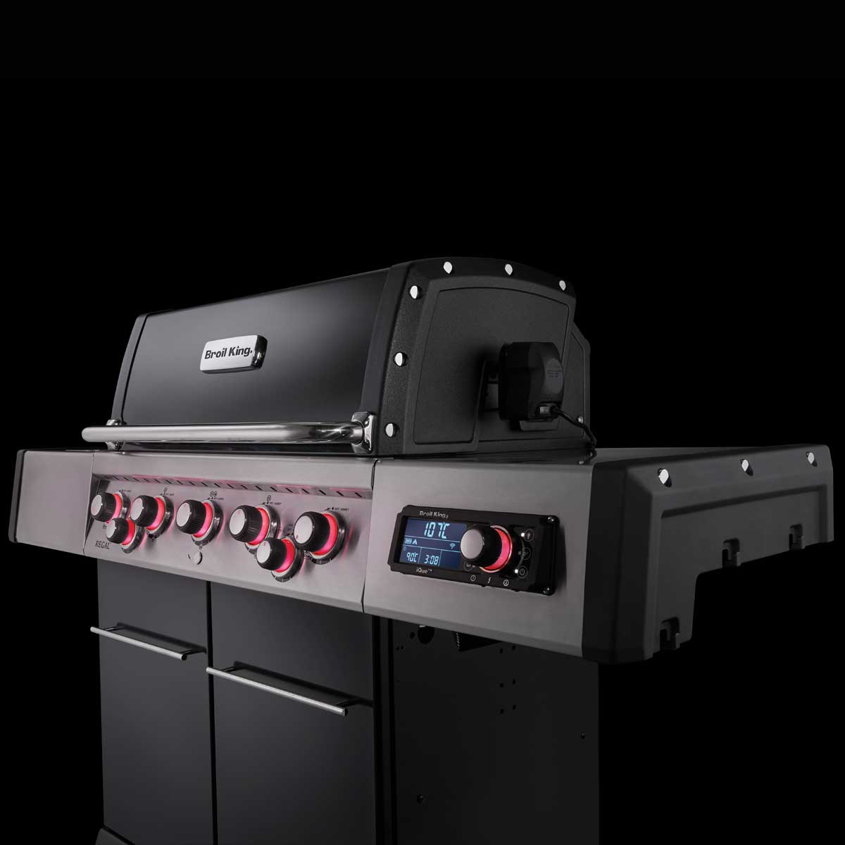 Broil King Gasgrill Regal Q 590 IR Smart Grill in Schwarz
