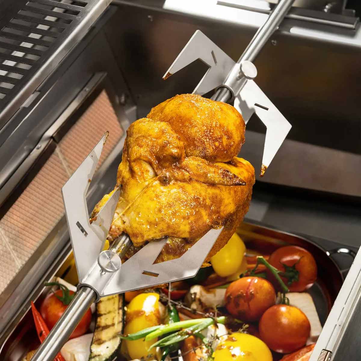 Flammkraft Rotisserie für Block Ds der 5. Generation