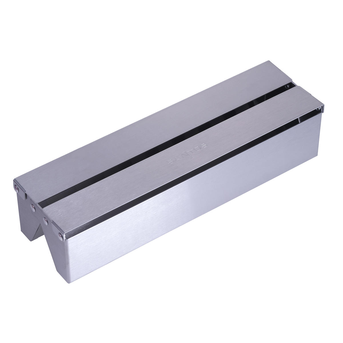 SANTOS Smokerbox für Weber Gasgrills, 30 x 8,6 x 6,6 cm SANTOS Smoker Box für Weber Gasgrills Geschlossen