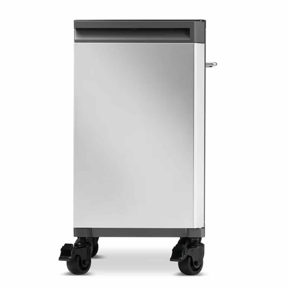 Napoleon Prestige Seitenschrank aus Edelstahl, Vorderansicht 