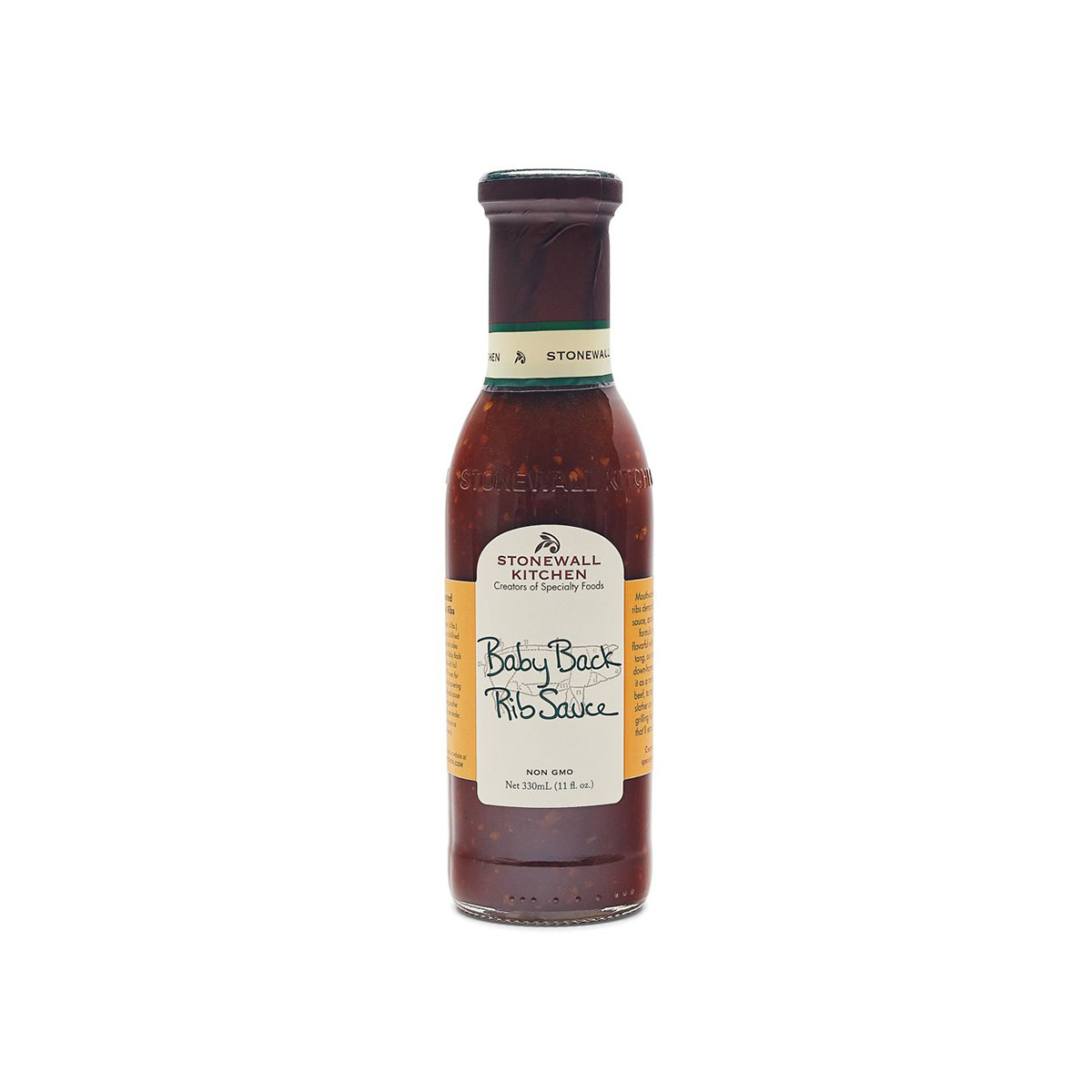 Stonewall Kitchen Baby Back Rib Grill Sauce 330 ml