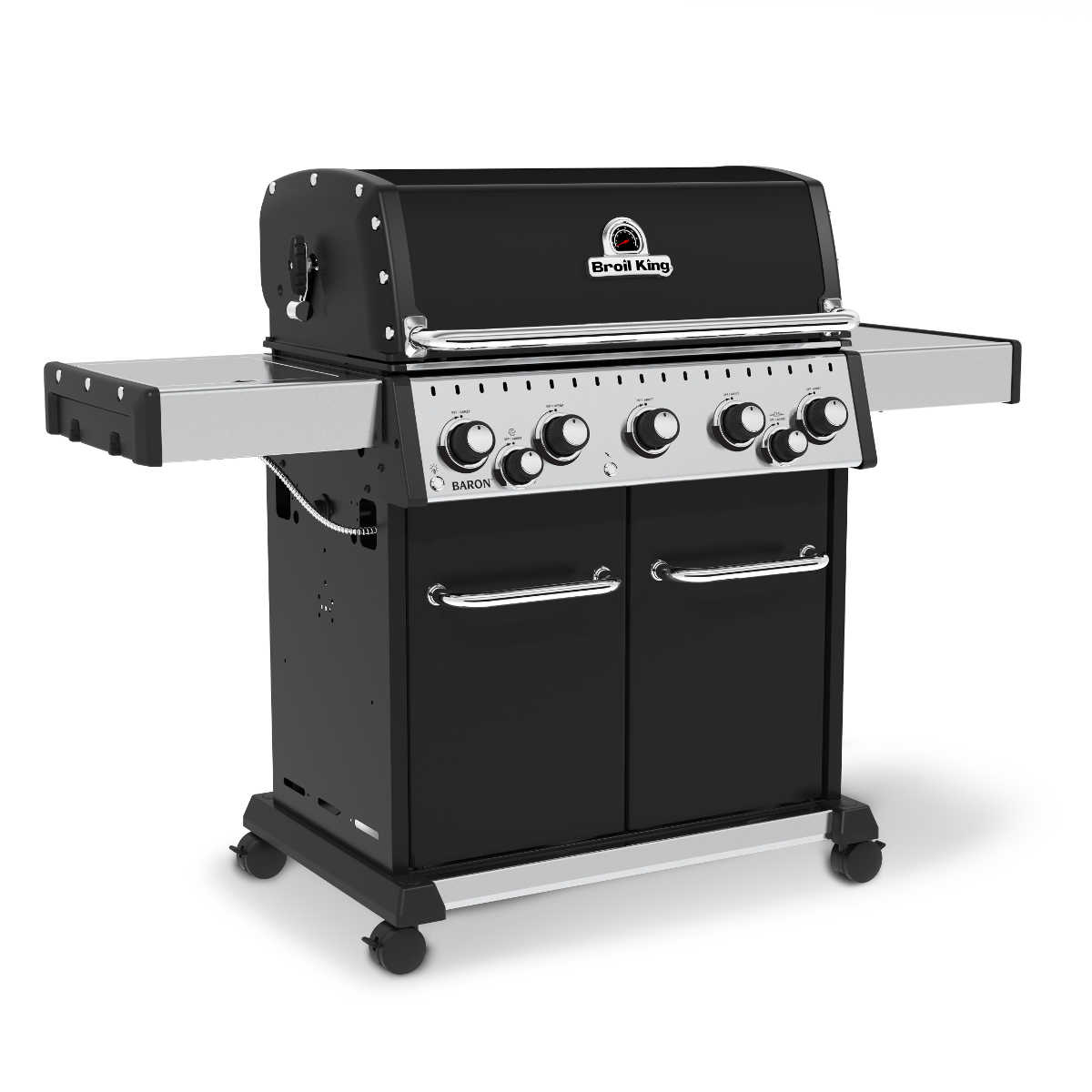 Broil King Gasgrill Baron 590 mit Drehspiess | Schwarz