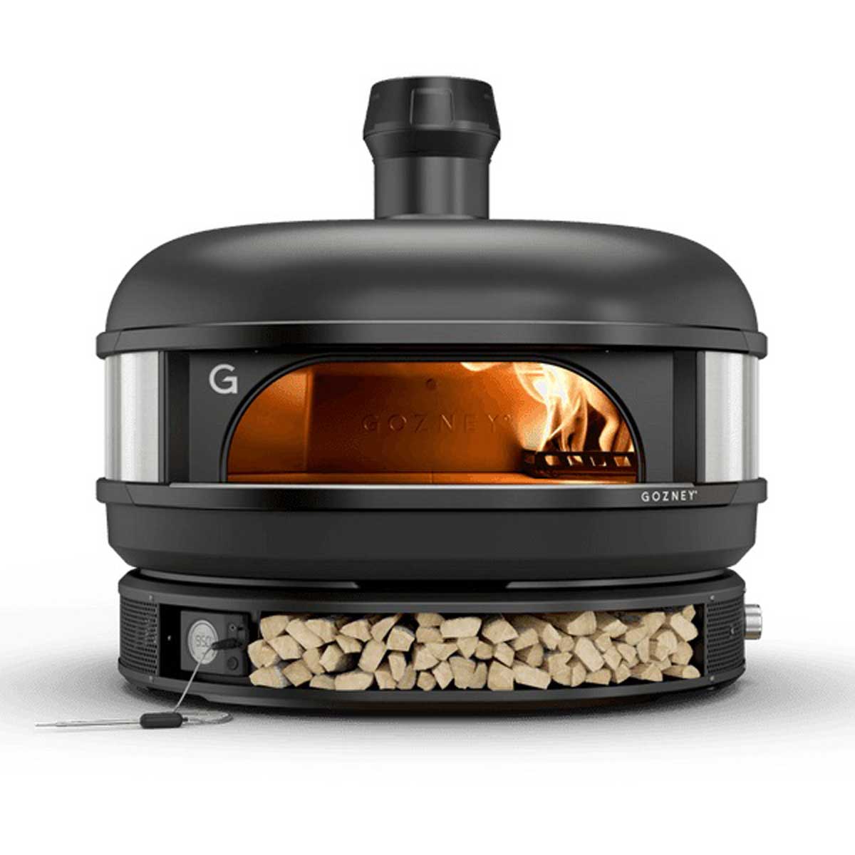 Gozney Dome Dual-Fuel Pizzaofen, schwarz, Limited Edition