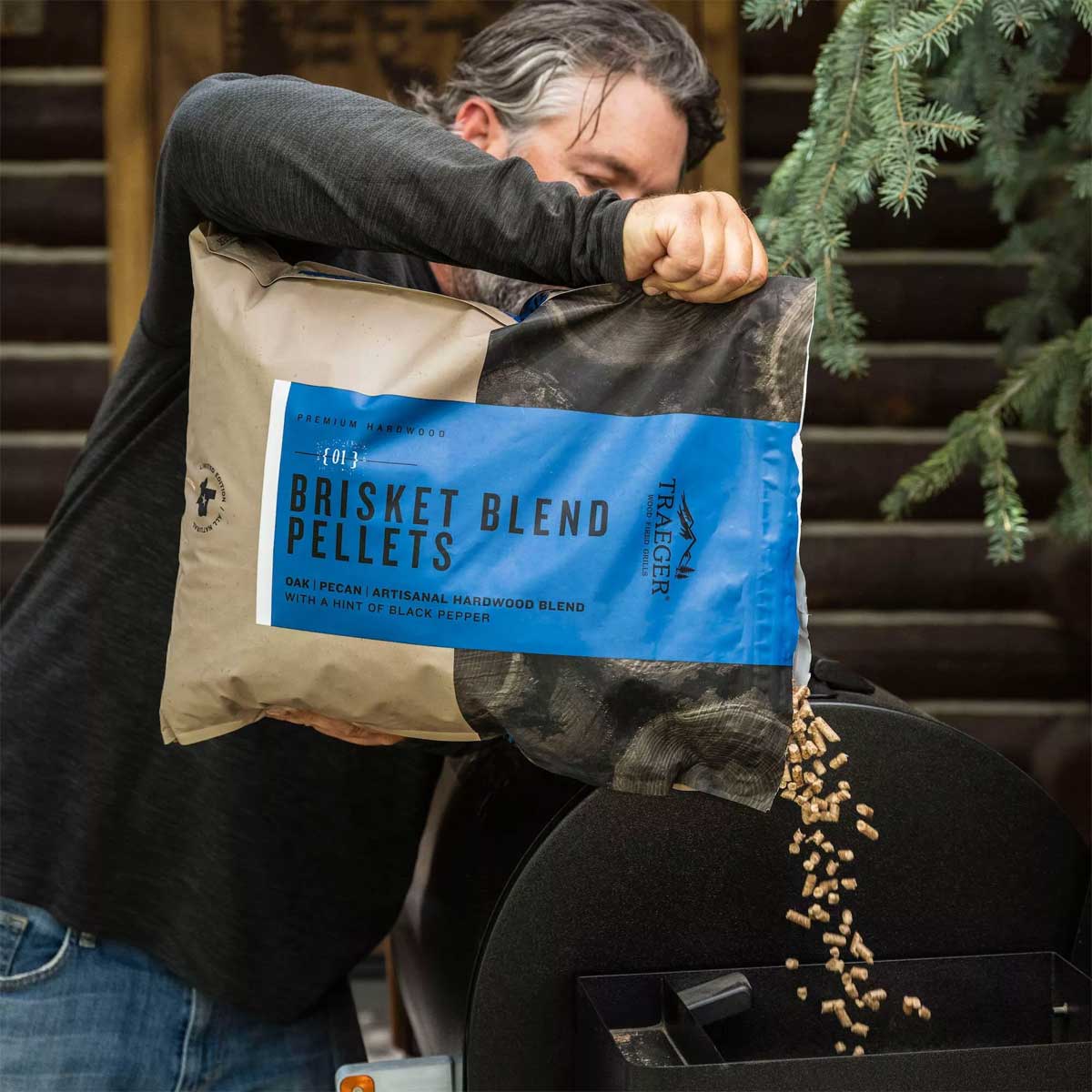 Traeger Brisket Blend Hartholzpellets, Limited Edition Traeger Brisket Blend Hartholzpellets, Limited Edition