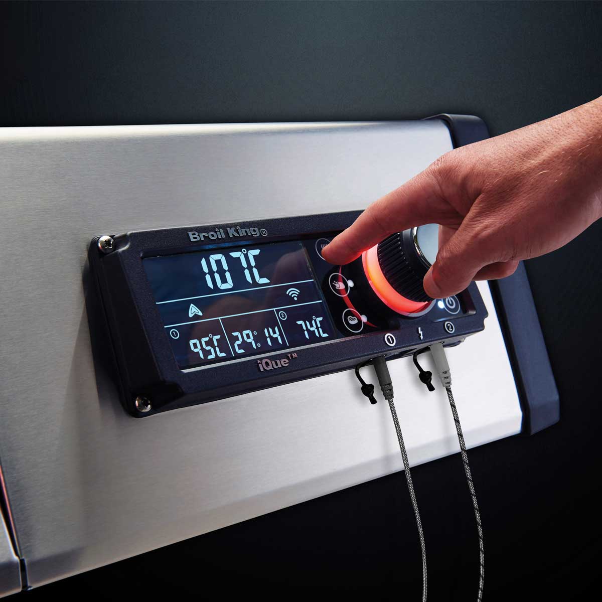 Broil King Gasgrill Regal Q 590 IR Smart Grill in Schwarz