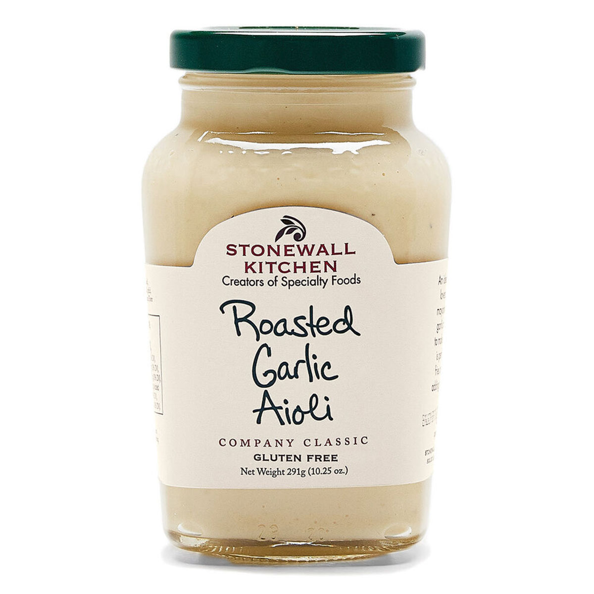 Stonewall Kitchen Roasted Garlic Aioli 291 g Stonewall Kitchen Roasted Garlic Aioli 291 g