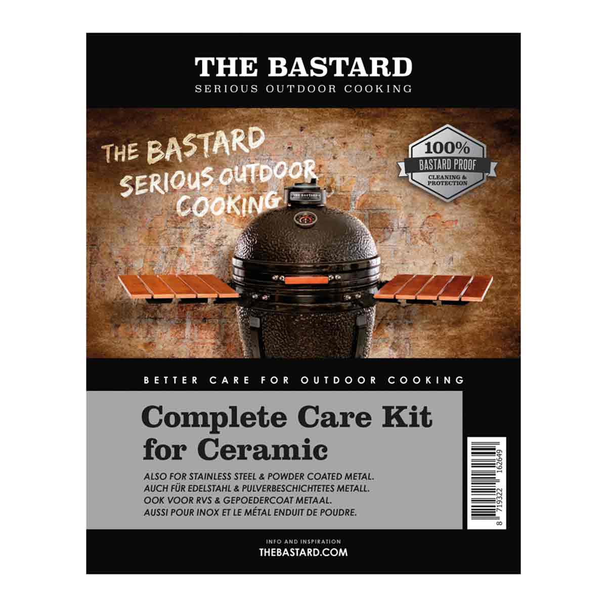 The Bastard Reinigungsset Keramik, 2x 500 ml The Bastard Reinigungsset Keramik, 2x 500 ml