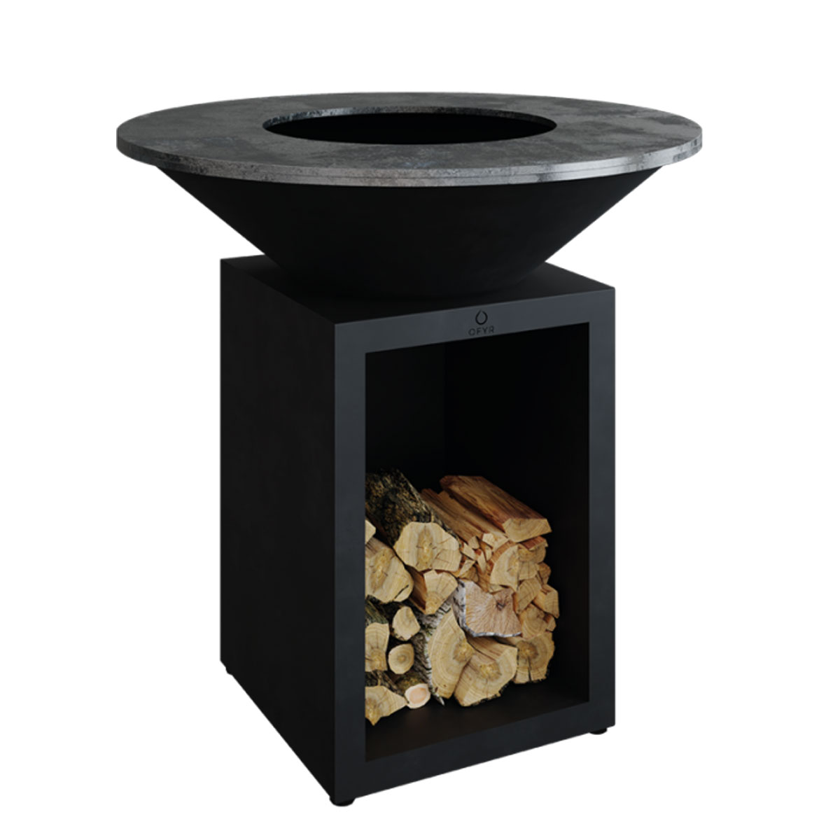 OFYR Feuerplatte Classic Storage Black 100 OFYR Feuerplatte Classic Storage Black 100