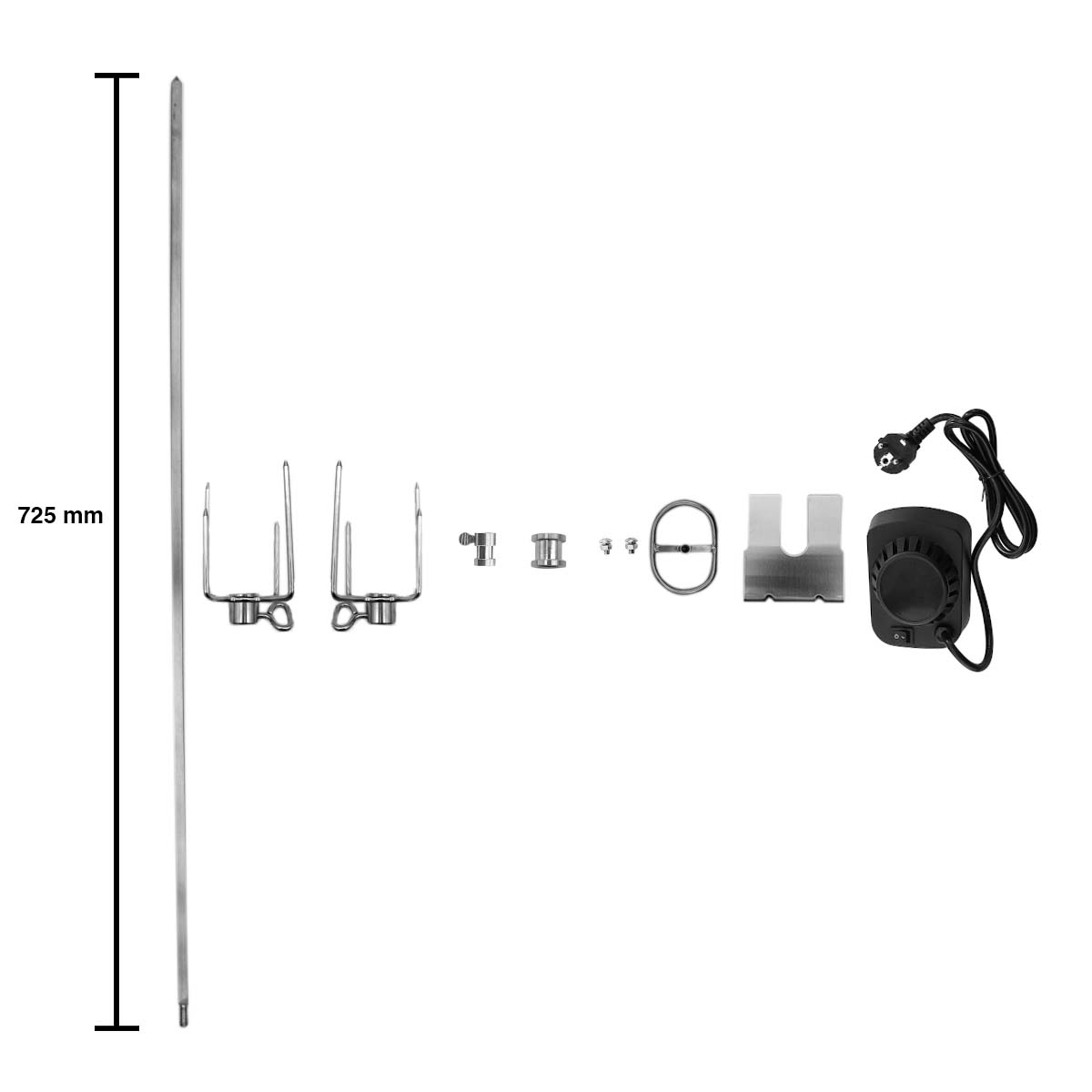  SANTOS Premium Drehspieß für SANTOS S-301 & S-318