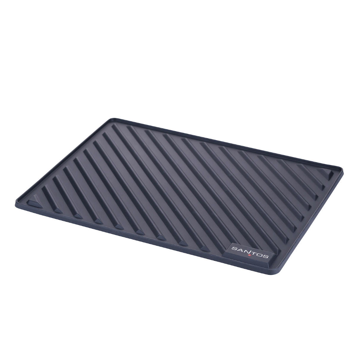 SANTOS Silikon Besteckablage für Grillzubehör, Schwarz SANTOS Silikon Besteckablage Produktbild
