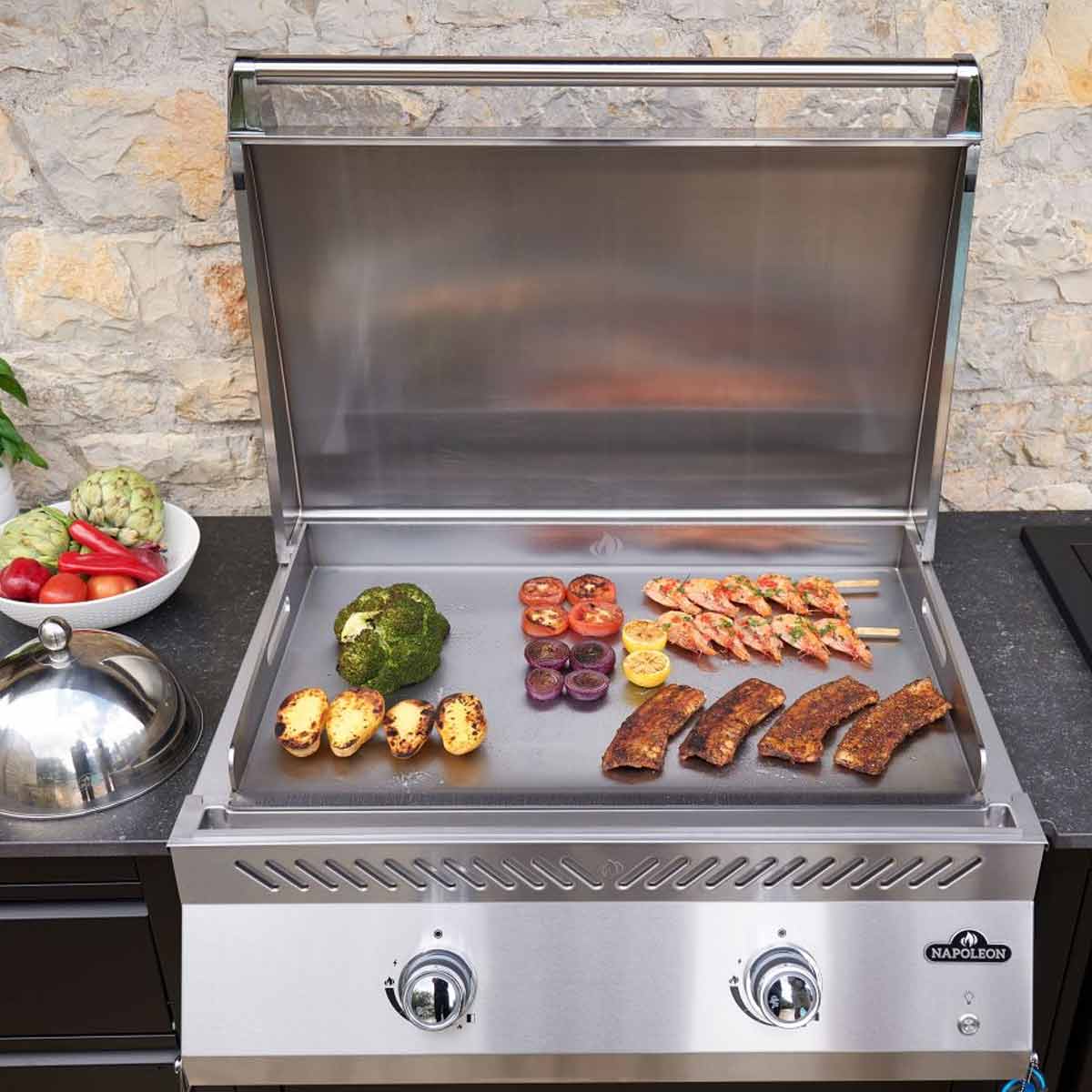 Napoleon Einbau Plancha 700-Series 32 Zoll | Edelstahl