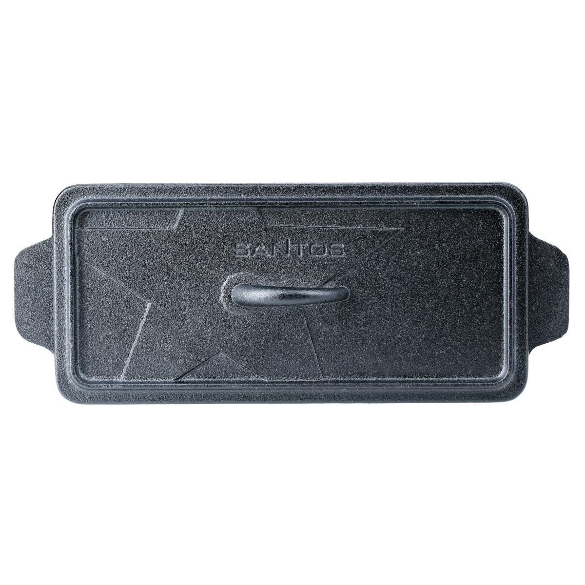 SANTOS Kastenform K4 mit Deckel | aus Gusseisen | 34 x 13 cm