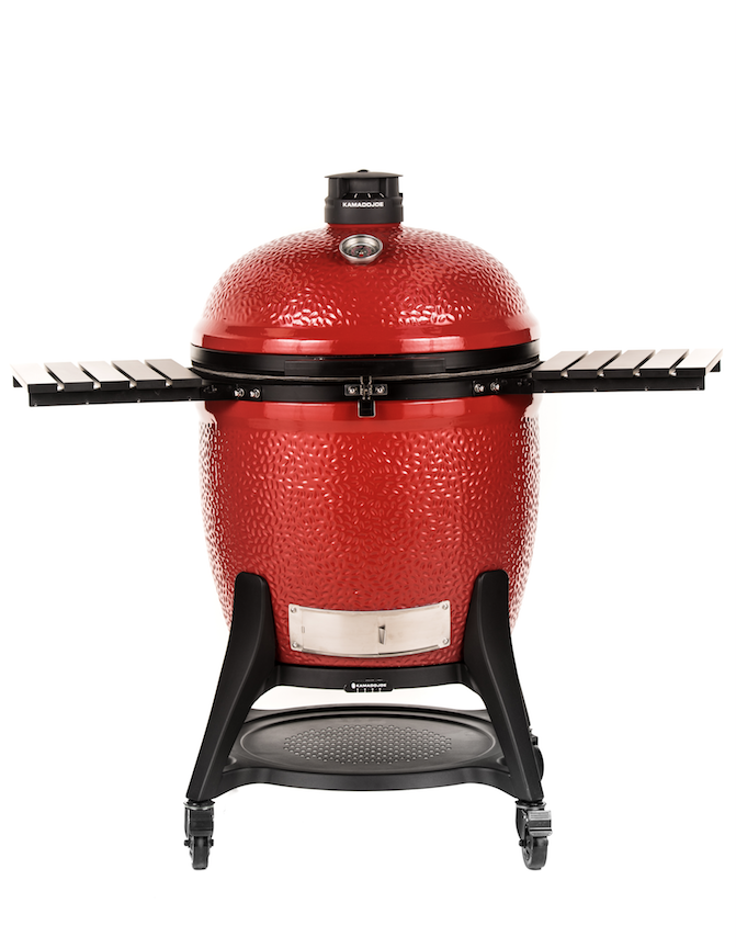 Kamado Joe Big Joe III mit Unterwagen & Seitenablagen, Rot