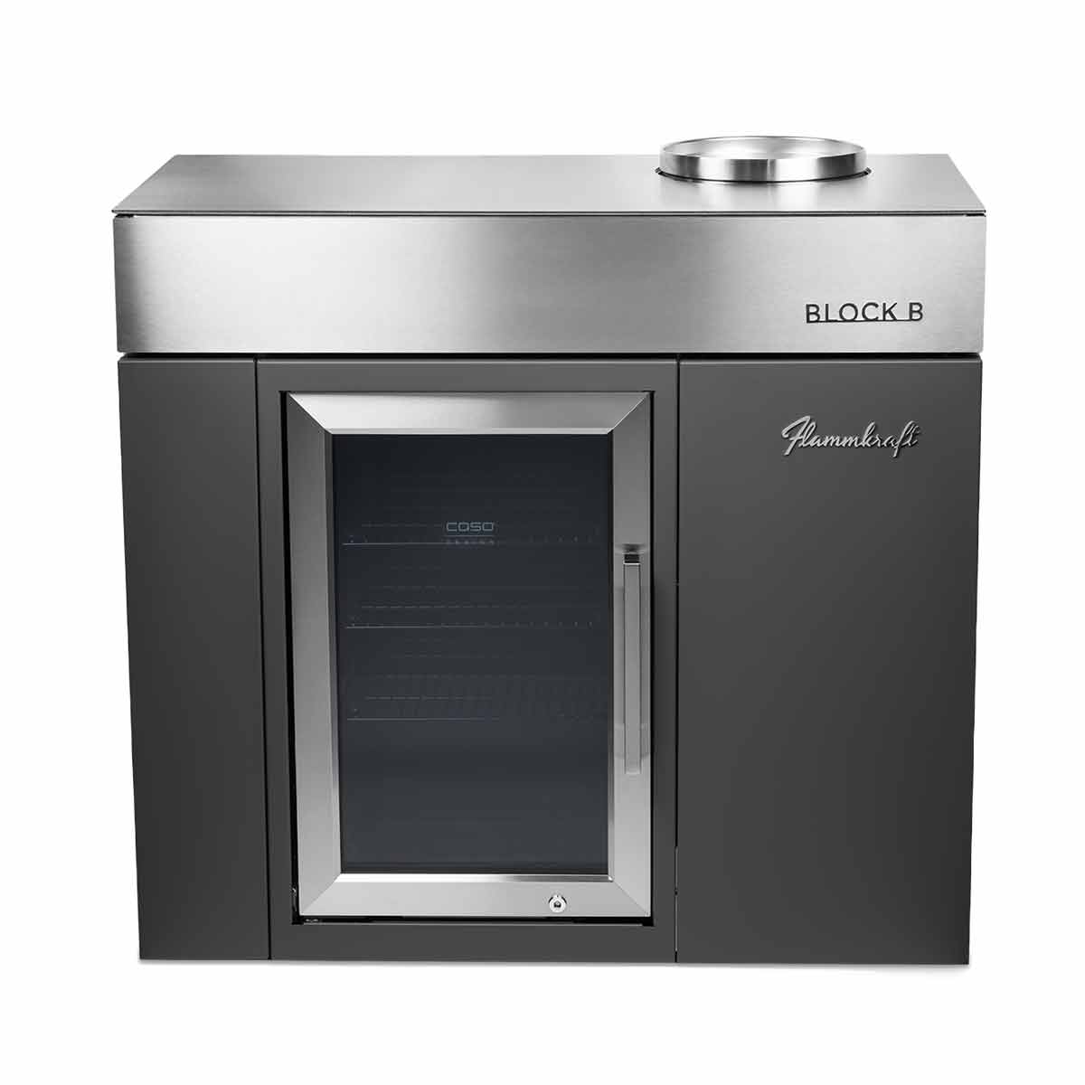 Flammkraft Block B, Flexibles Bar- und Kühlmodul, Front
