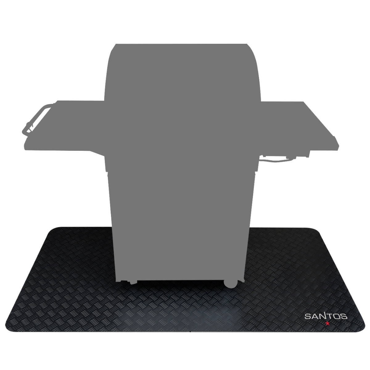 SANTOS Grillmatte Bodenschutz 169 x 100 cm SANTOS Grillmatte Bodenschutz 169 x 100 cm