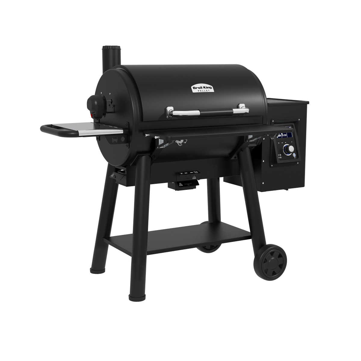 Broil King Pellet Ablagenkit 500er Serie an Pelletgrill