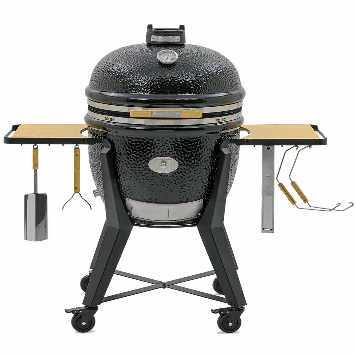 Monolith Keramikgrill Two.66 | inkl. Gestell | Schwarz