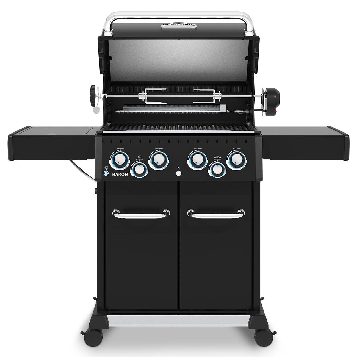 Broil King Baron 490 Shadow inkl. Drehspieß & IR, 2024