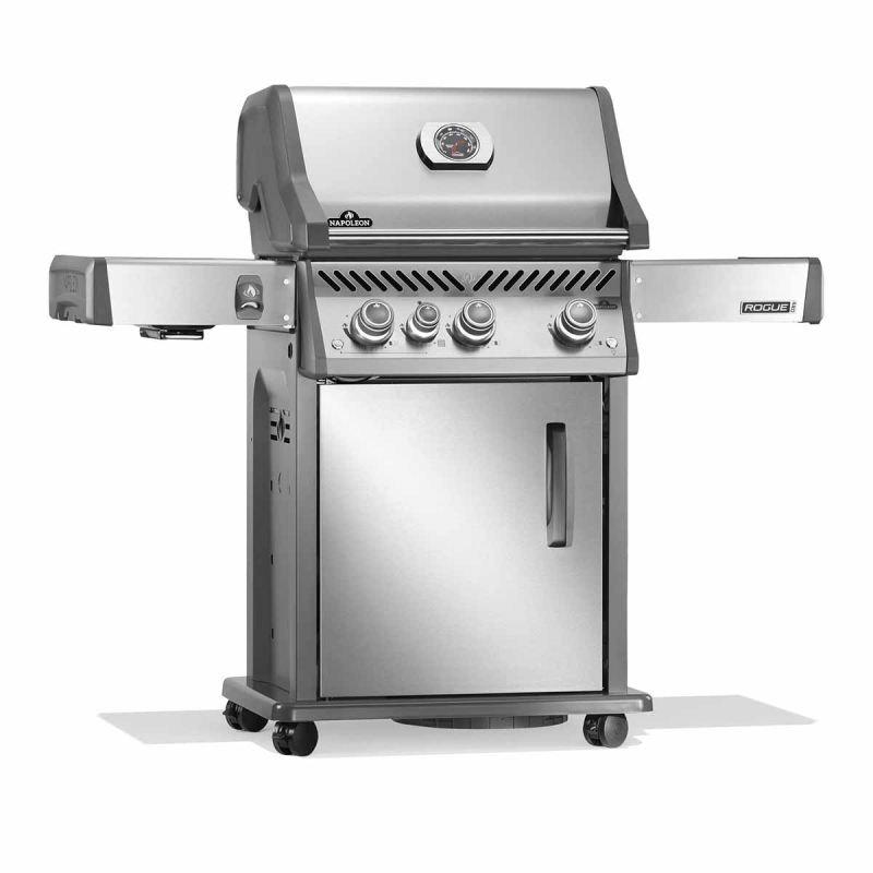 Napoleon Rogue Pro 425 mit Grillrosten aus Gusseisen, ohne Heckbrenner