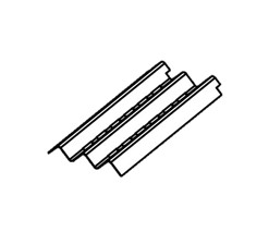 SANTOS Flammenverteiler (Edelstahl) für SANTOS S-Serien I universell SANTOS Flammenverteiler (Edelstahl) für SANTOS S-Serien I universell