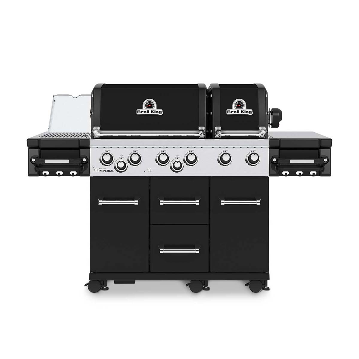 Broil King Imperial 690 XL Schwarz mit Edelstahlgussrost inkl. Drehspiess