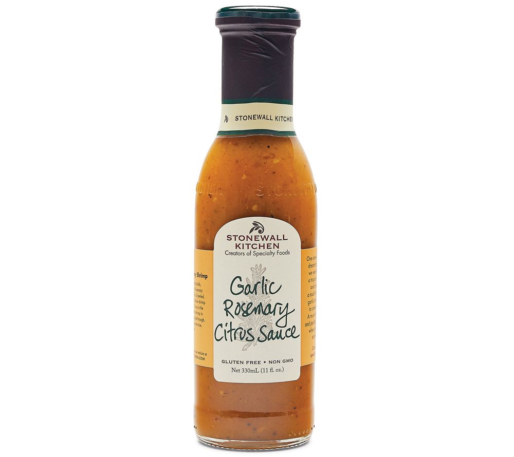Stonewall Kitchen Grill Sauce-Garlic Rosemary Citrus, 330 ml