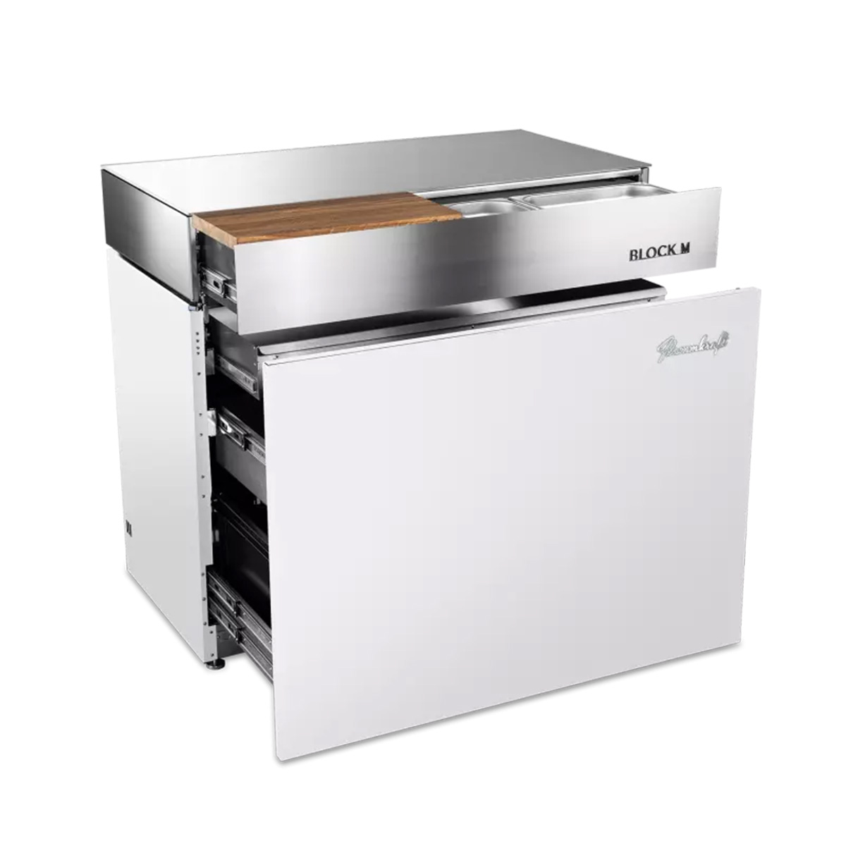 Flammkraft BLOCK M (Gen. 5) Elfenbeinweiß Flammkraft BLOCK M (Gen. 5) Elfenbeinweiß