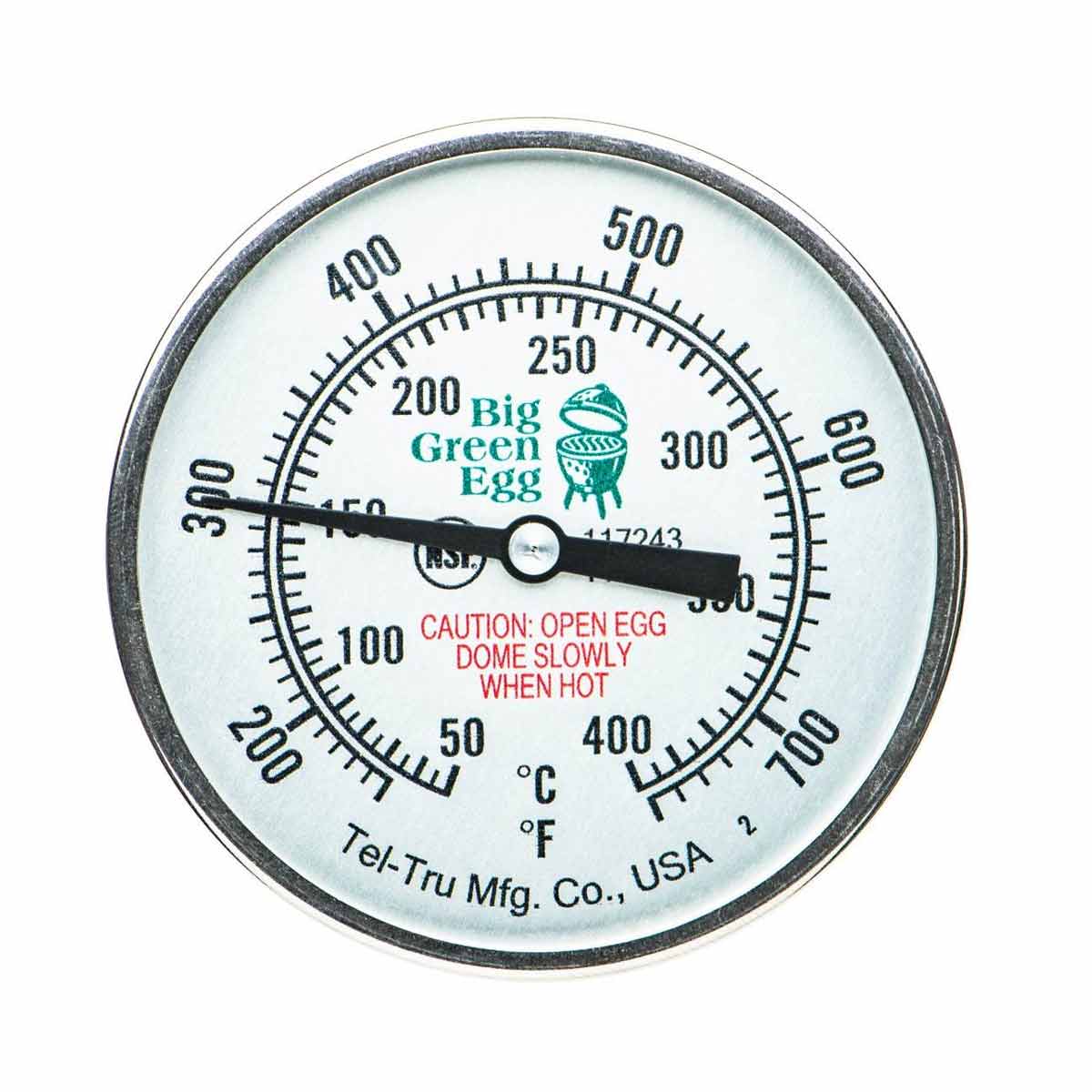 Big Green Egg Tel-Tru Ersatz Deckelthermometer