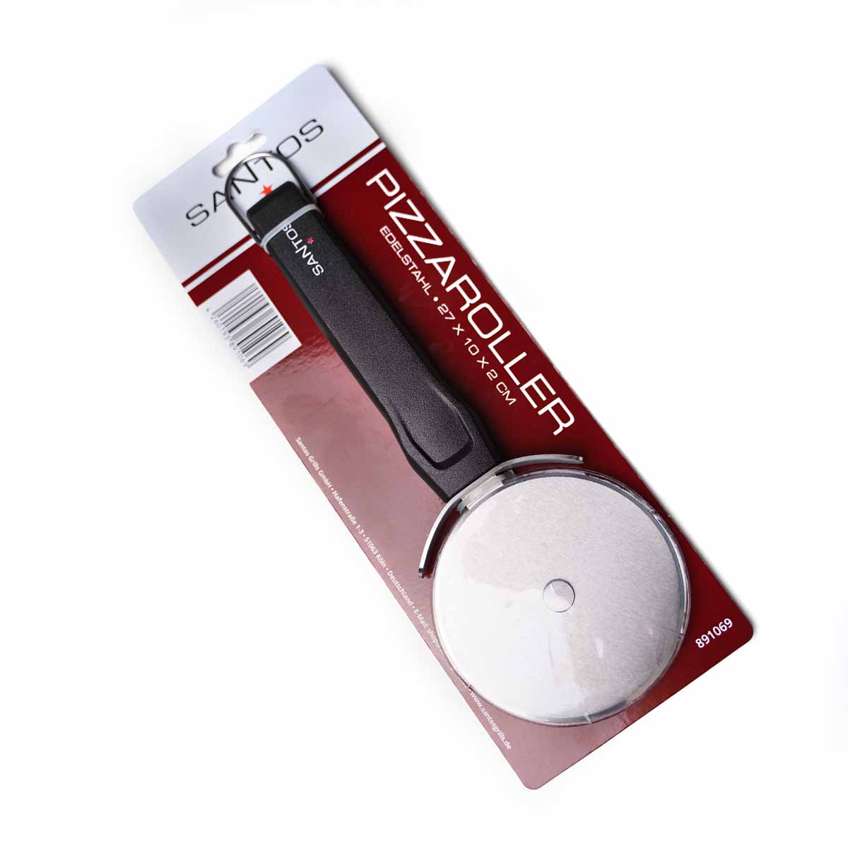 SANTOS Pizzaschneider, Edelstahl SANTOS Pizzaschneider, Edelstahl