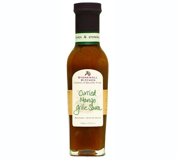 Stonewall Kitchen Grill Sauce-Curried Mango, 330 ml