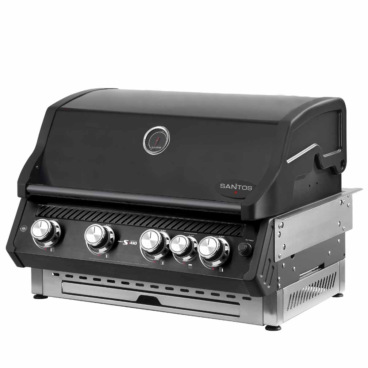 SANTOS Free S-410 PRO Einbaugrill | Heckbrenner | All Black SANTOS Free S-410 PRO Einbaugrill | Heckbrenner | All Black