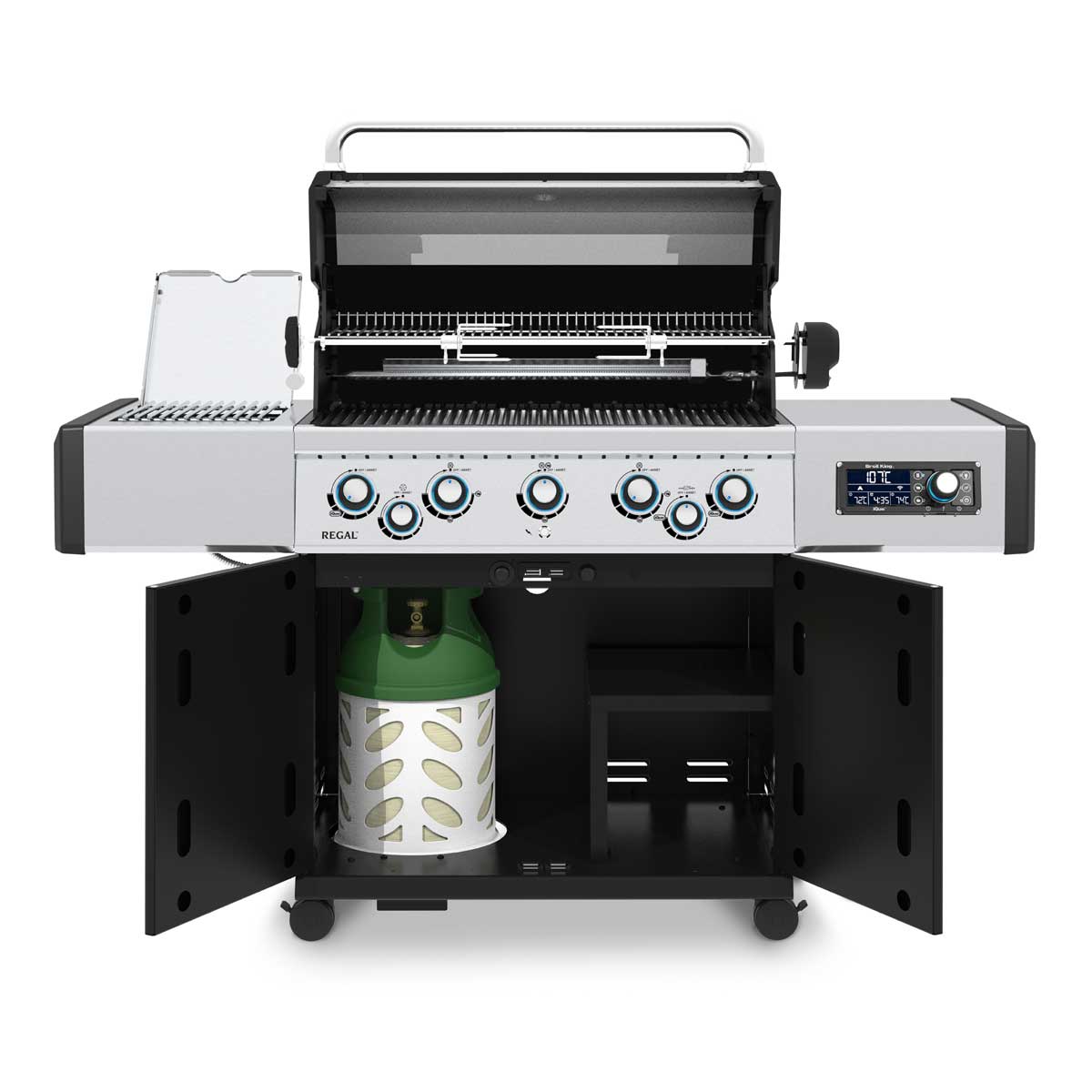 Broil King Gasgrill Regal Q 590 IR Smart Grill in Schwarz