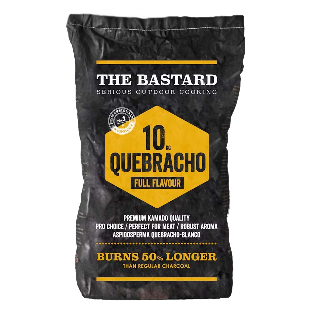 Holzkohle 10kg Eiche/Quebracho The Bastard - Set 2 x 10kg
