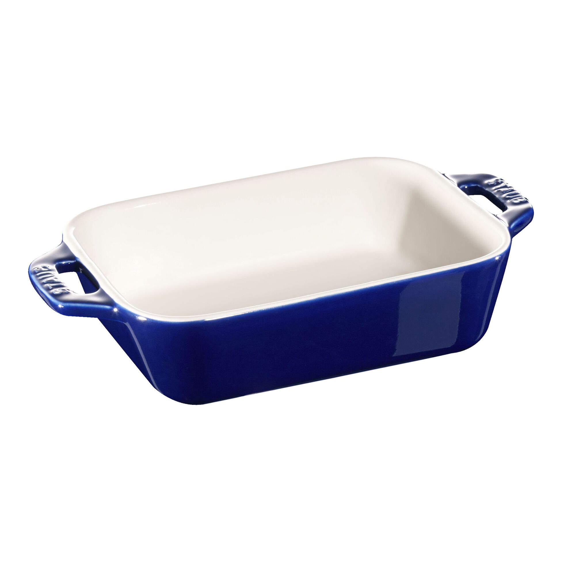 Staub Ceramic Auflaufform 14*11cm 2tlg. Ancient blue