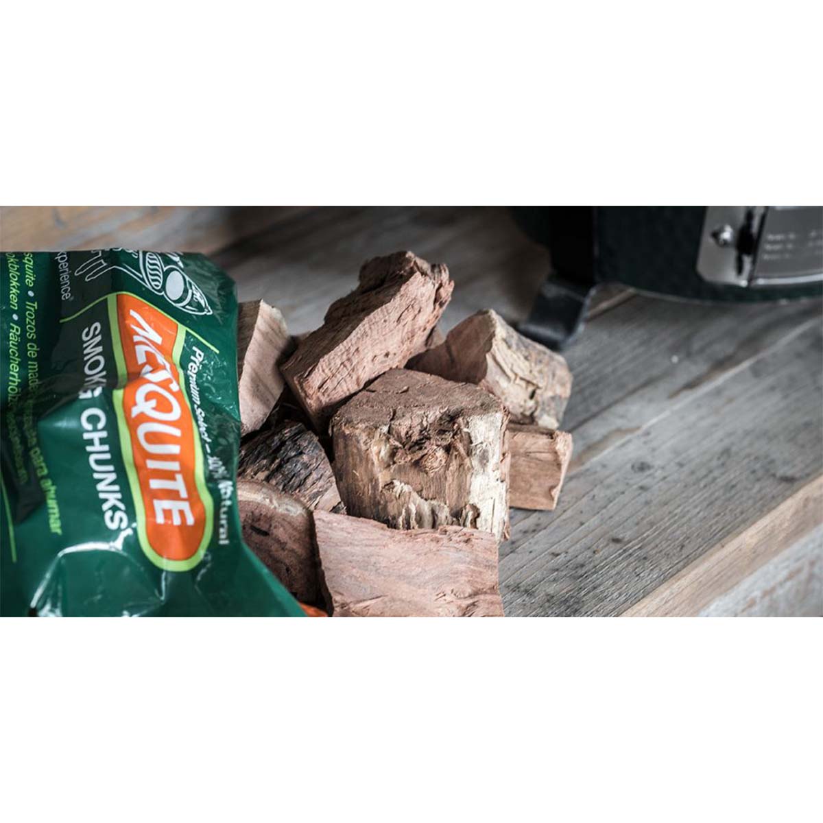 Big Green Egg Holz-Chunks, Mesquite Big Green Egg Holz-Chunks, Mesquite