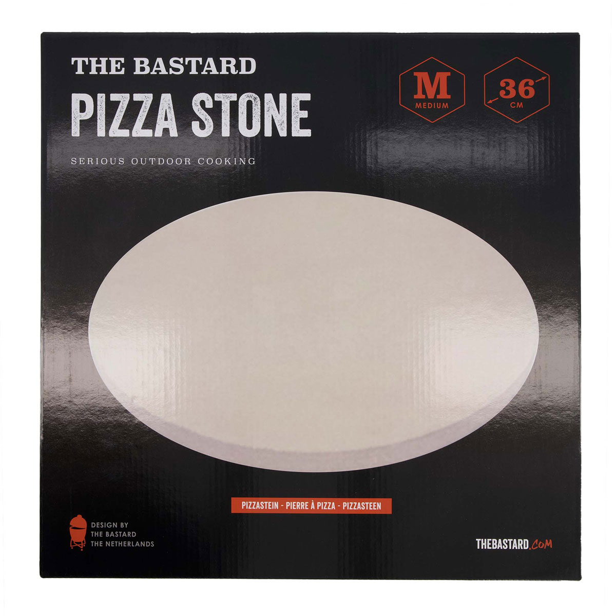 The Bastard Pizzastein Medium Ø 36 cm The Bastard Pizzastein Medium Ø 36 cm