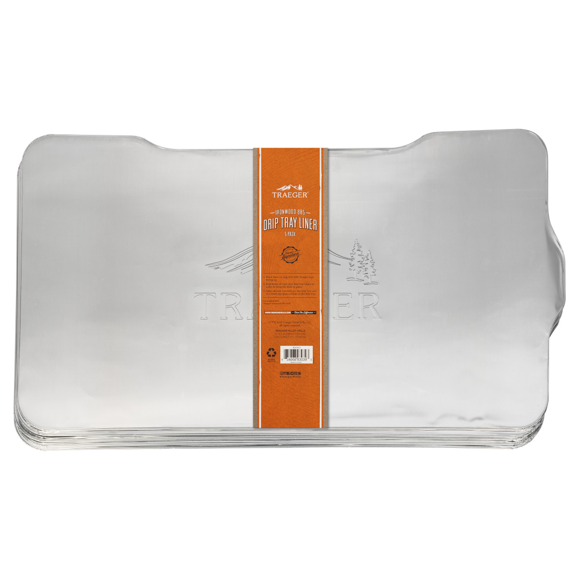 Traeger Alublech Schutzfolie für Ironwood 885 | 5er Pack Traeger Alublech Schutzfolie für Ironwood 885 Produktbild