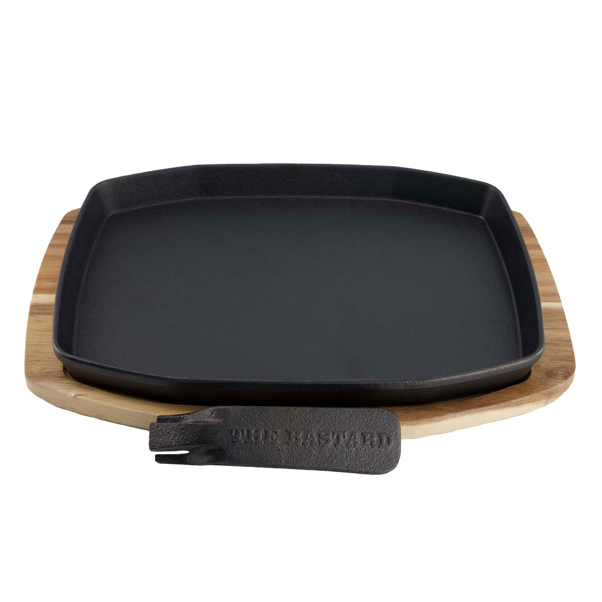 The Bastard Sizzling Plate M/L / Gusseisenpfanne 32 x 24 cm