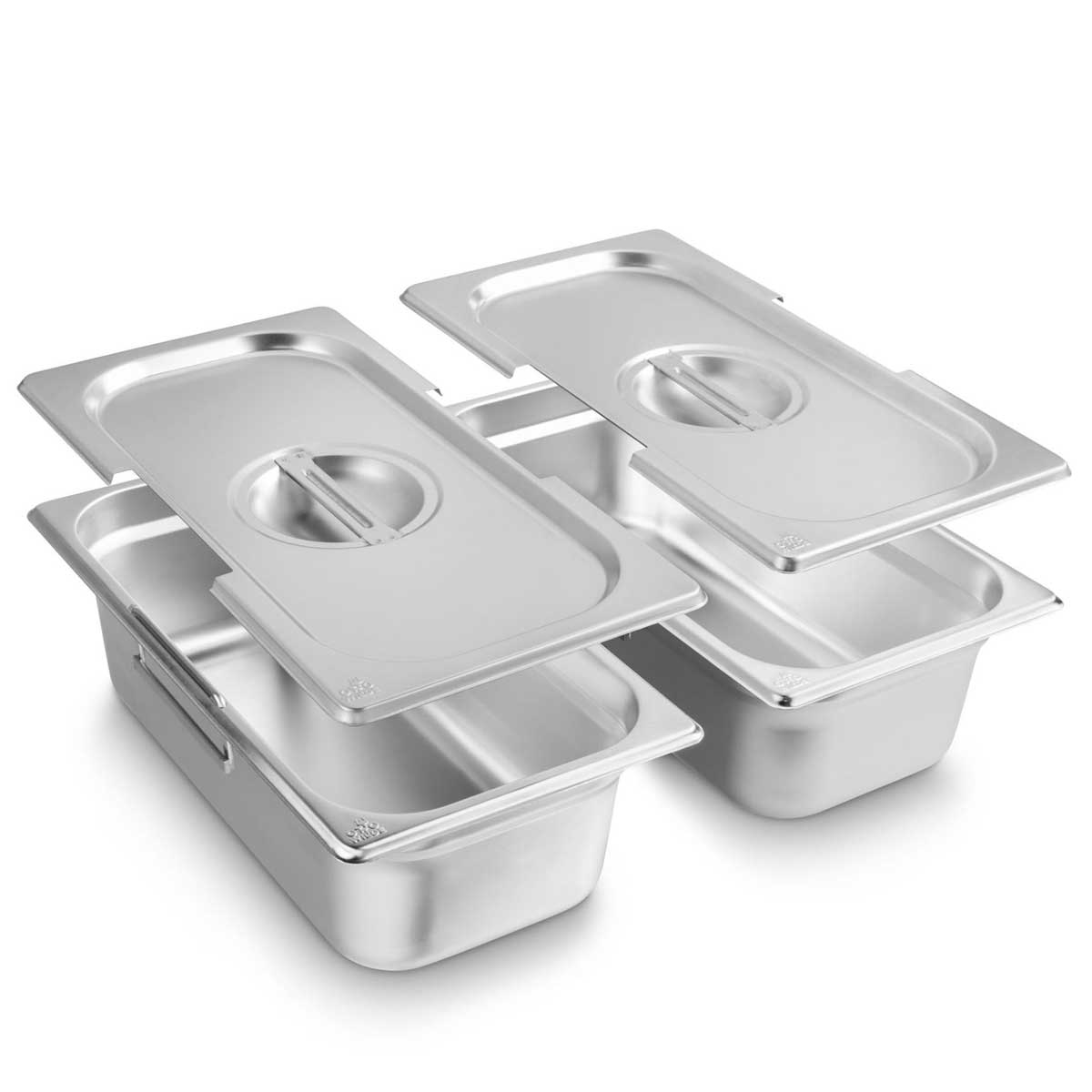 Otto Wilde 1/3 Behälter-Set mit Deckel – tief Otto Wilde 1/3 Behälter-Set mit Deckel – tief