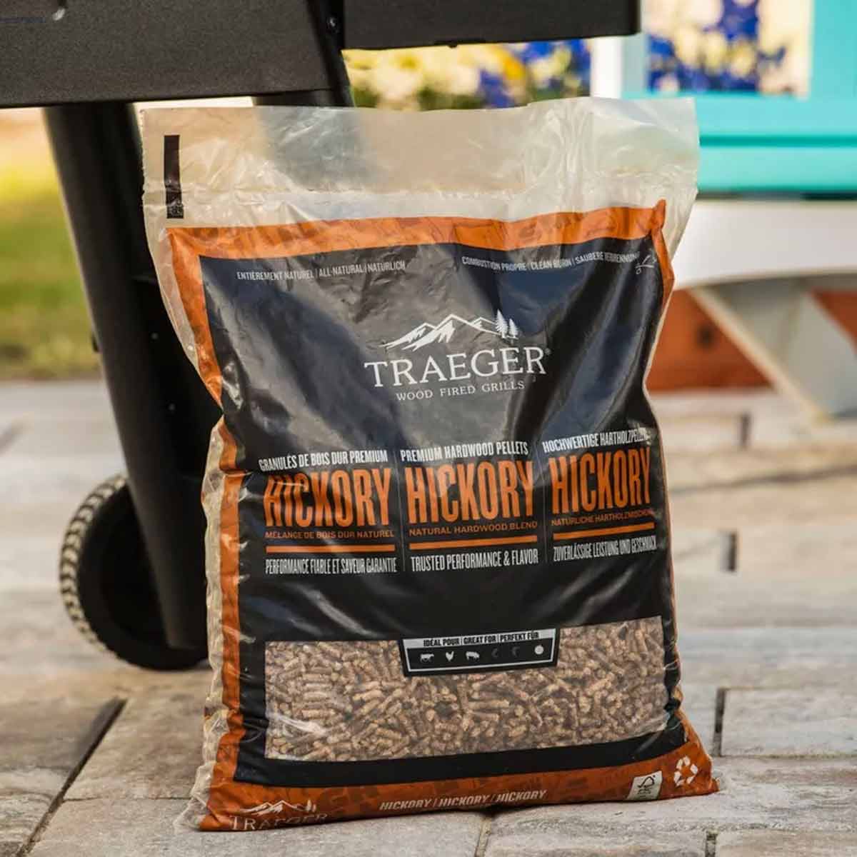 Traeger Hartholz Pellets Hickory | 9 kg | FSC