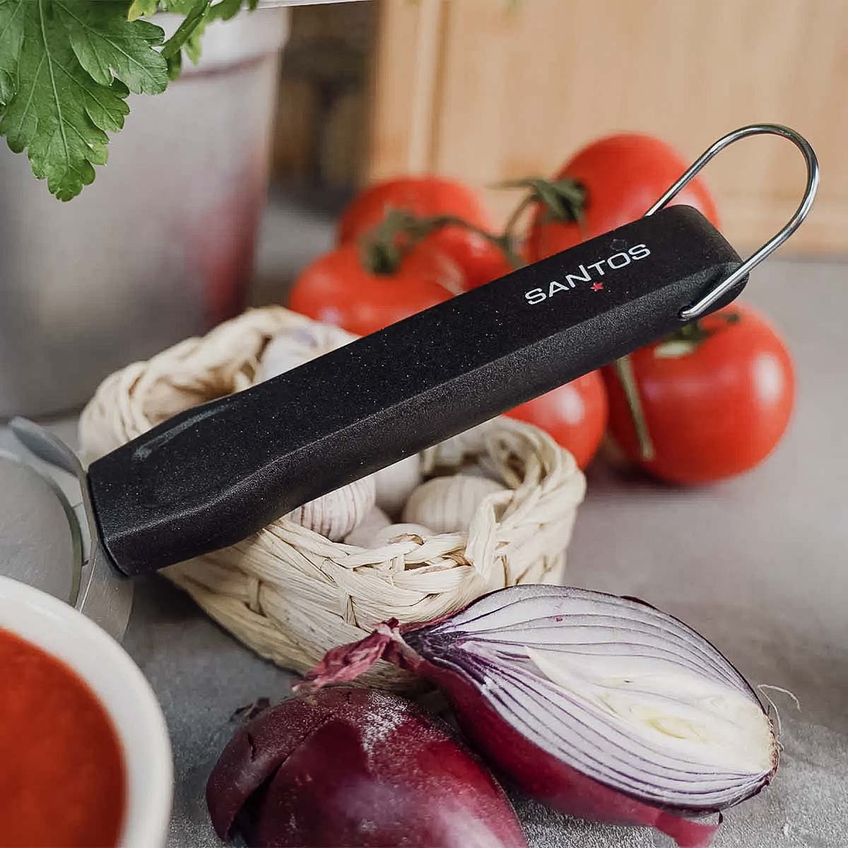 SANTOS Pizzaschneider, Edelstahl SANTOS Pizzaschneider, Edelstahl