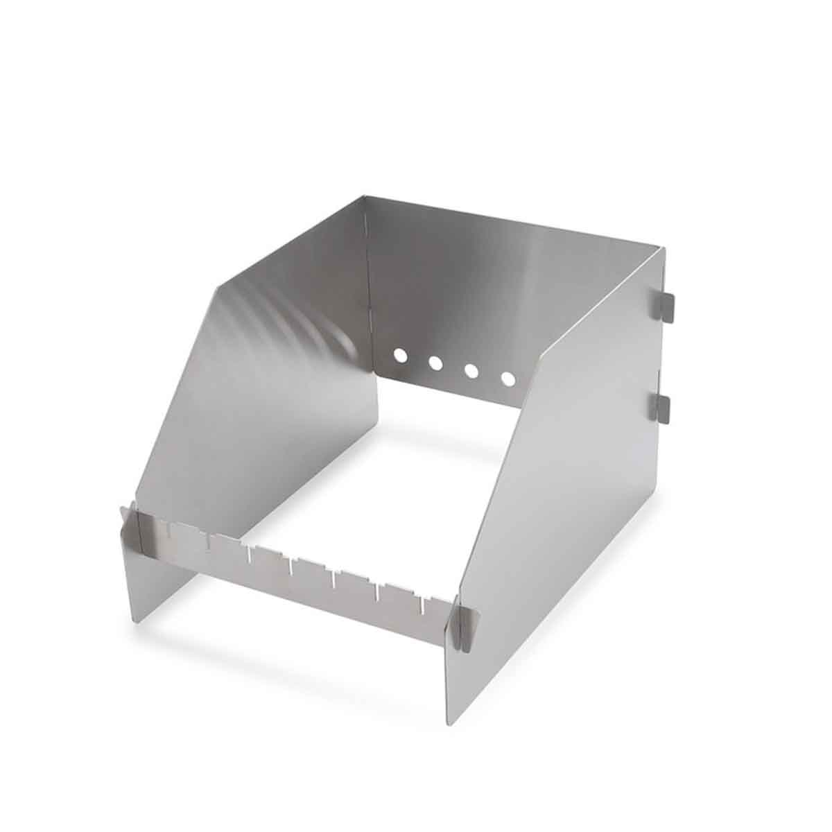SANTOS Windschild für Seitenbrenner der SANTOS S-Serie & E-Serie, Edelstahl SANTOS Windschild für Seitenbrenner der SANTOS S-Serie & E-Serie, Edelstahl