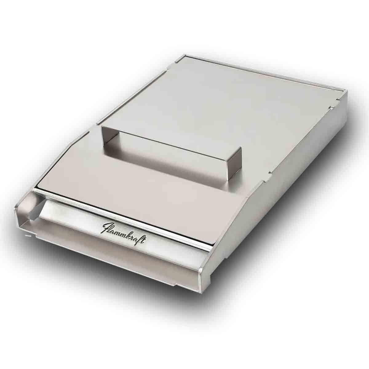 Flammkraft Edelstahl Plancha für Block D Gen. 5
