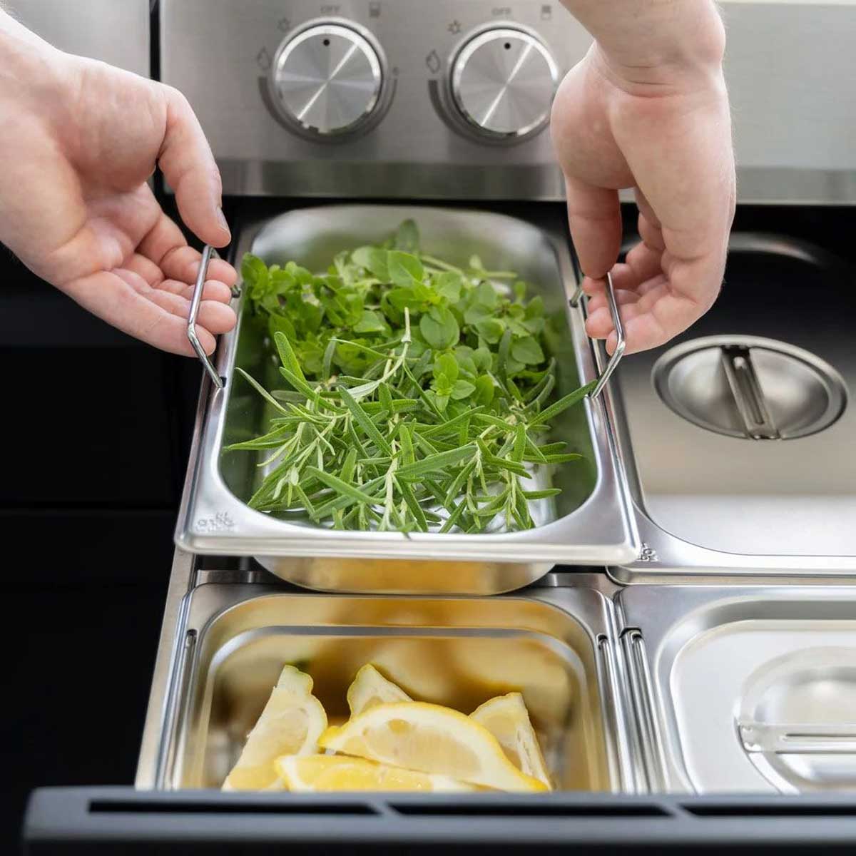 Otto Wilde 1/3 Behälter-Set mit Deckel Otto Wilde 1/3 Behälter-Set mit Deckel