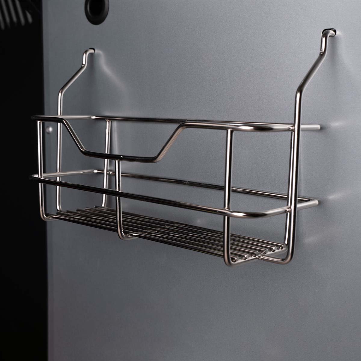 SANTOS Gasgrill S-418, Seiten- & Heckbrenner, Edelstahl inkl. Drehspieß, Rostheber & Silikonablage