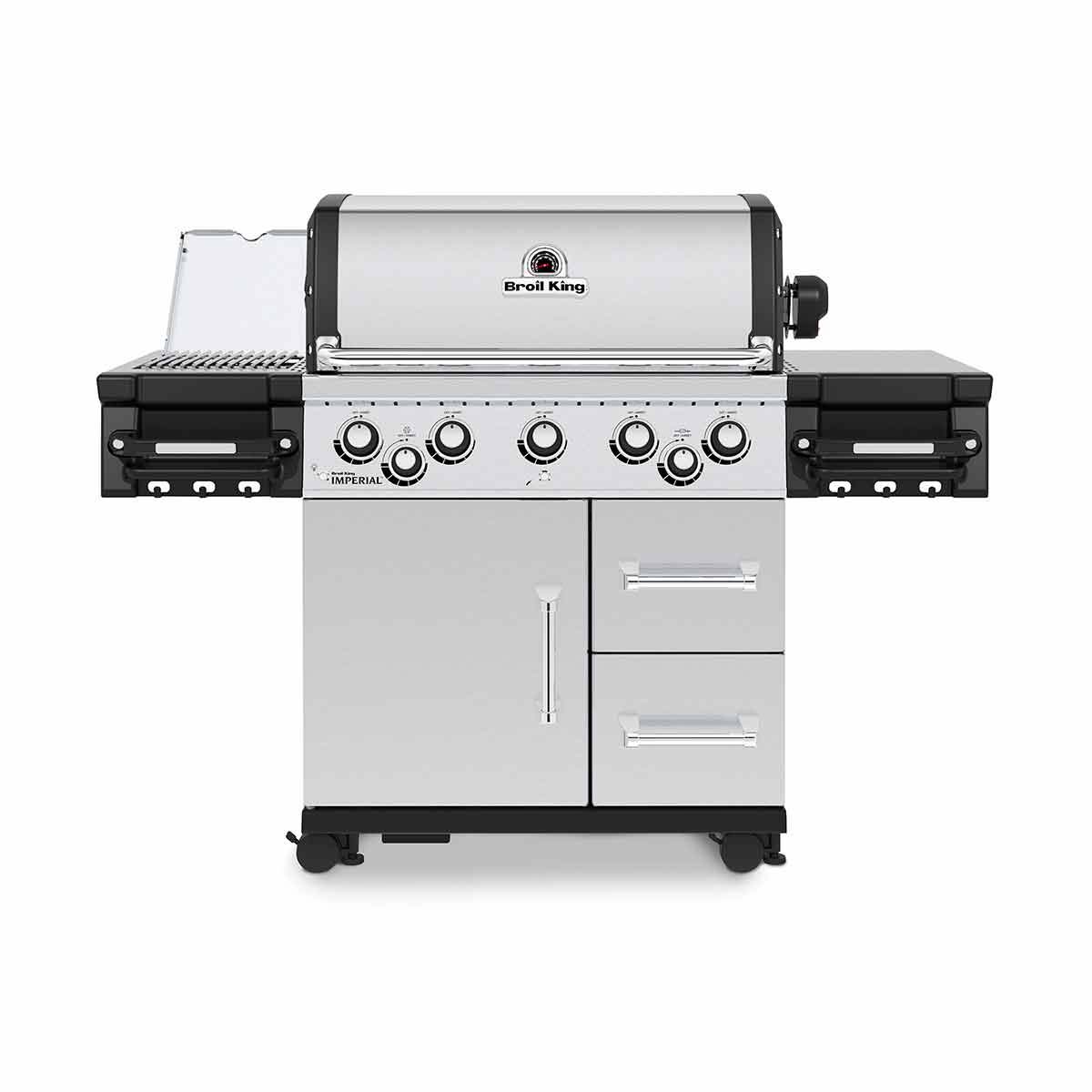 Broil King Gasgrill Imperial S590 IR mit Grillrosten aus Edelstahlguss inkl. Drehspiess