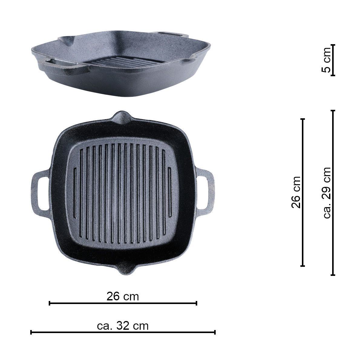 Grillpfanne für Induktion (Ratgeber und Test) - Beste Steakpfanne zum